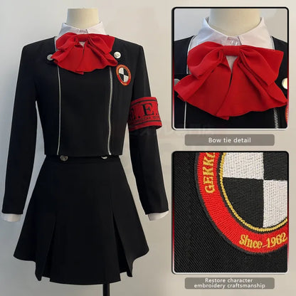 Persona 3 - Gekkoukan High School Uniform (Aegis), Cosplay full costume (Rock, Hemd, Mantel, Armband, Fliege)