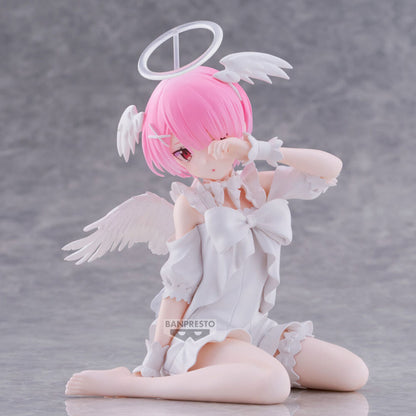 Re:Zero - Starting Life in Another World - Ram, Relax Time PVC Statue Sweet Angel 13 cm