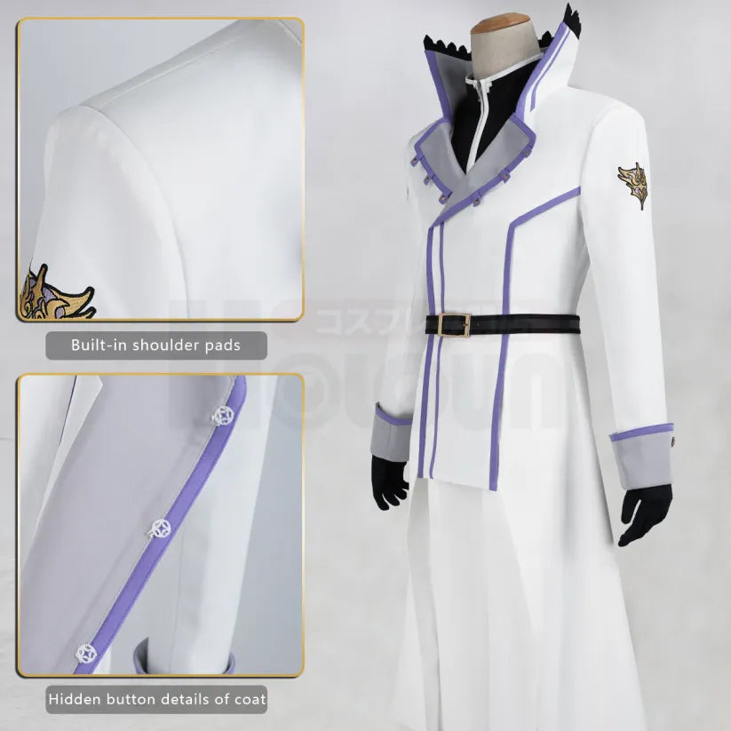 Re:Zero - Reinhard van Astrea, Cosplay full Outfit (Coat, Pants, Top, Gloves, Belt)