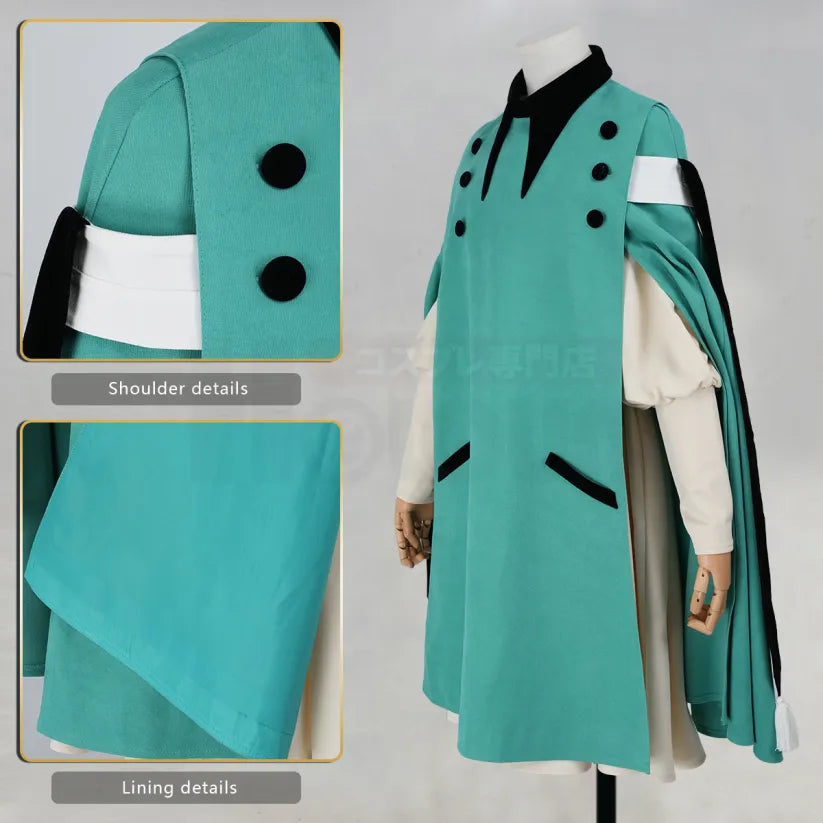 Witch Hat Atelier - Coco, Cosplay Full costume (Cloak, Dress, Hat, Belt)