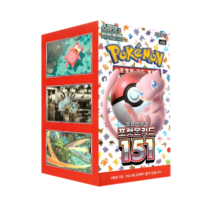 Pokémon TCG - 1 x 151 Booster Pack, Korean Sealed SV151 (KOR)