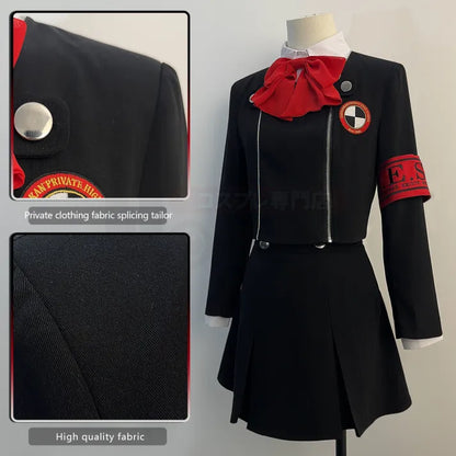 Persona 3 - Gekkoukan High School Uniform (Aegis), Cosplay full costume (Rock, Hemd, Mantel, Armband, Fliege)