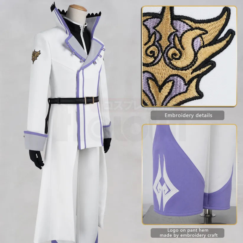Re:Zero - Reinhard van Astrea, Cosplay full Outfit (Coat, Pants, Top, Gloves, Belt)