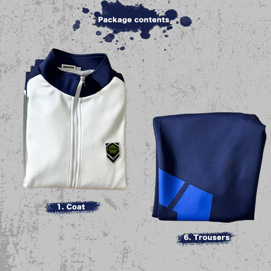 Blue Lock - Sportswear Tracksuit Cosplay ,Costume Full-Zip Pocket Embroidery Hoodie