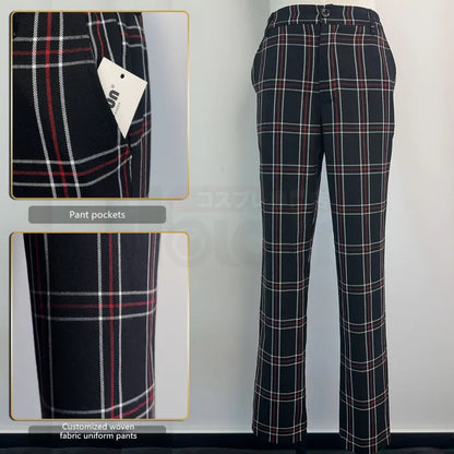 Persona 5 - School Uniform (Ren Amamiya, Joker) Cosplay, full costume (Coat, Top, Badge, Pants)