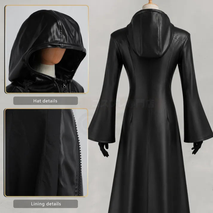 Kingdom Hearts - The Organization XIII Cosplay, full outfit (Halskette, Mantel, Handschuhe)