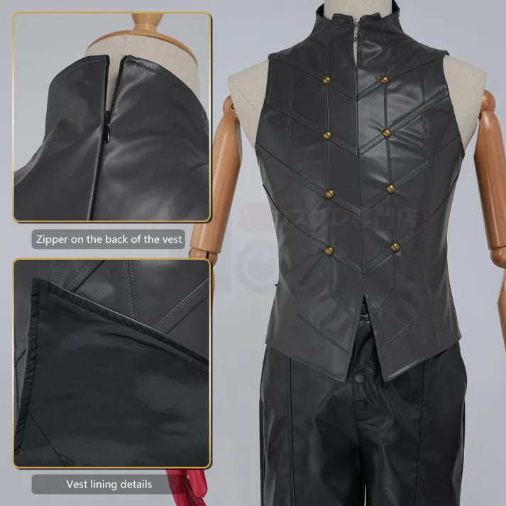 Persona 5 - Joker Cosplay (Ren Amamiya), full costume (Coat, Pants, Vest, Gloves)