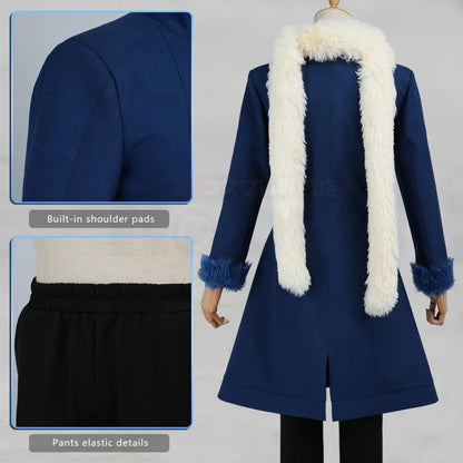 That Time I Got Reincarnated as a Slime - Rimuru Tempest, Cosplay full costume (Coat, Pants, Scarf, Leg Covers)