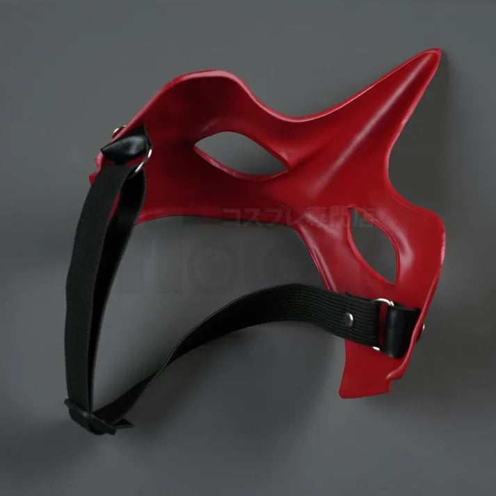 Persona 5 - Crow Prince suit (Akechi Goro) Cosplay, Mask + full costume (Top, Pants, Cape, Belt)