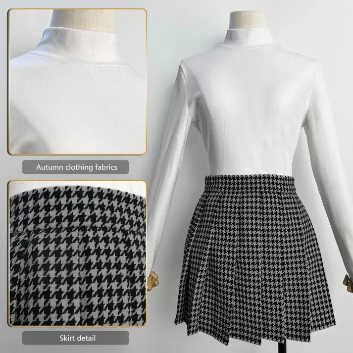 Persona 4 - School Uniform (Kujikawa Rise) Cosplay, full costume (Coat, Top, Skirt, bow-knot)