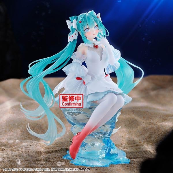 Hatsune Miku - Miku Hatsune, Clearluxe PVC Statue (Clione) 25 cm