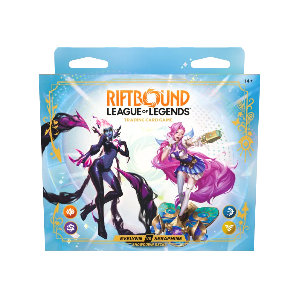 Riftbound: League Of Legends TCG - Radiance Showdown Deck Evelynn vs. Seraphine (English)