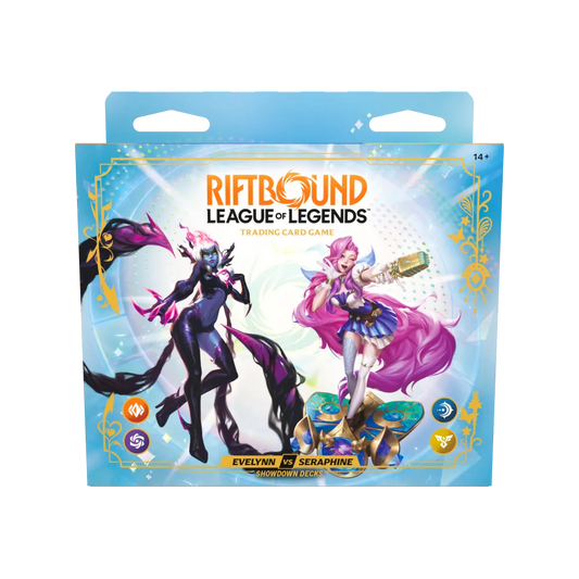 Riftbound: League Of Legends TCG - Radiance Showdown Deck Evelynn vs. Seraphine (Englisch)