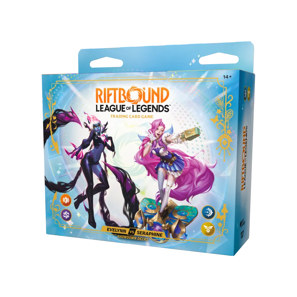 Riftbound: League Of Legends TCG - Radiance Showdown Deck Evelynn vs. Seraphine (English)