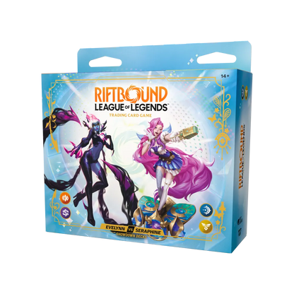 Riftbound: League Of Legends TCG - Radiance Showdown Deck Evelynn vs. Seraphine (English)