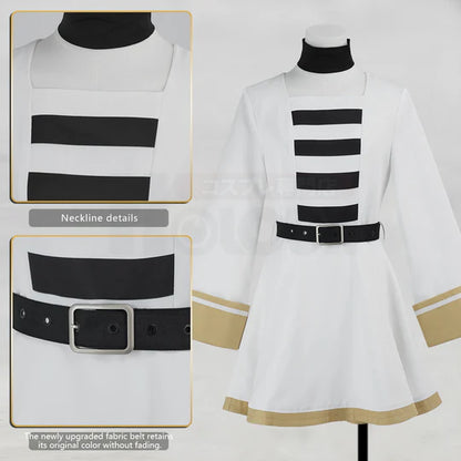 Frieren - Frieren, Cosplay Beyond Journey's End Anime Costume Shawl Cloak Dress with Ears