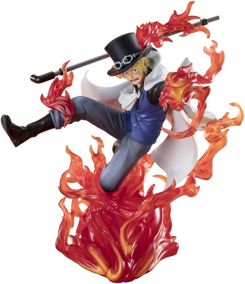 One Piece - Sabo, Figuarts ZERO Extra Battle PVC Statue Fire Fist Rook Check 19 cm