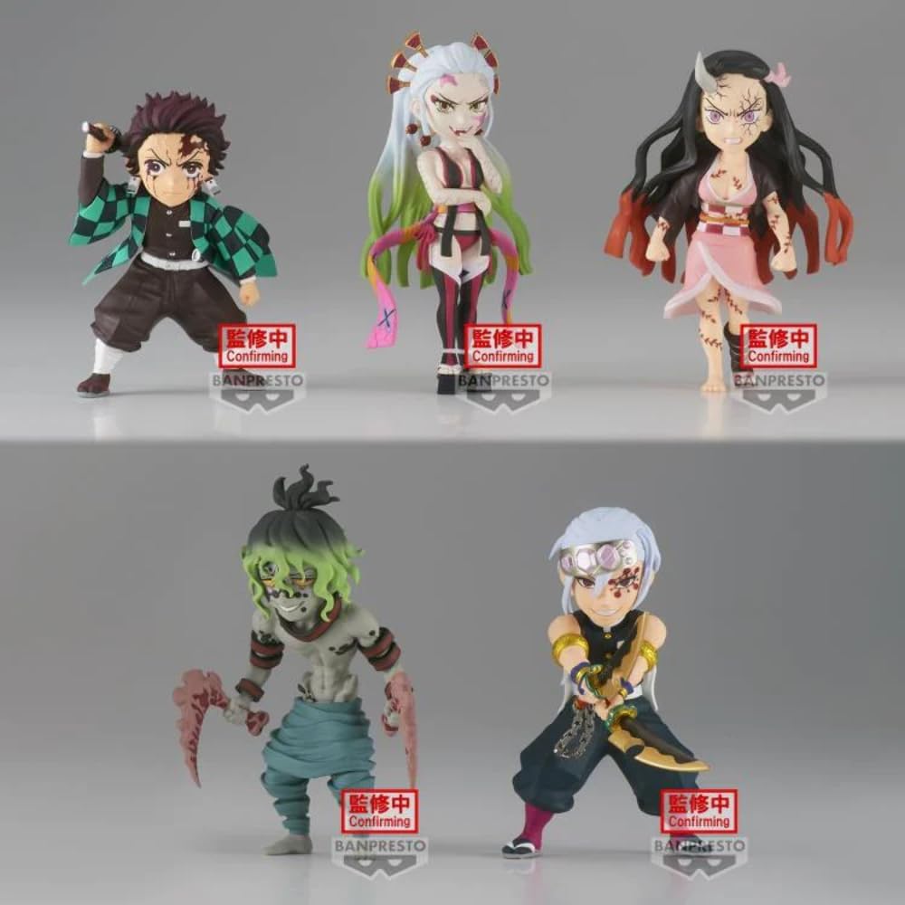 Demon Slayer: Kimetsu no Yaiba - 1 Random Figure, WCF Mini Figures 7 cm Volume 10