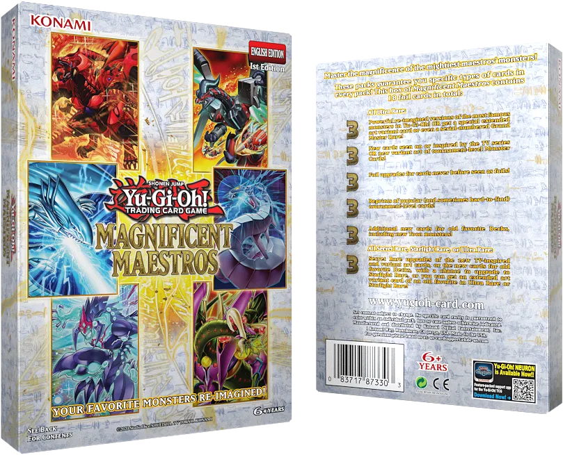 Yu-Gi-Oh! - Magnificient Maestros, (English) Box 1st Edition