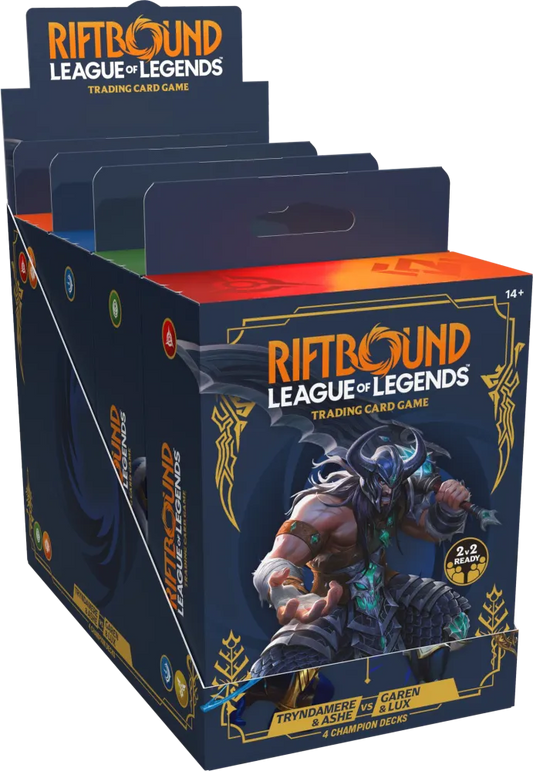 Riftbound: League Of Legends TCG - Legacy, Champion Deck Display(English)