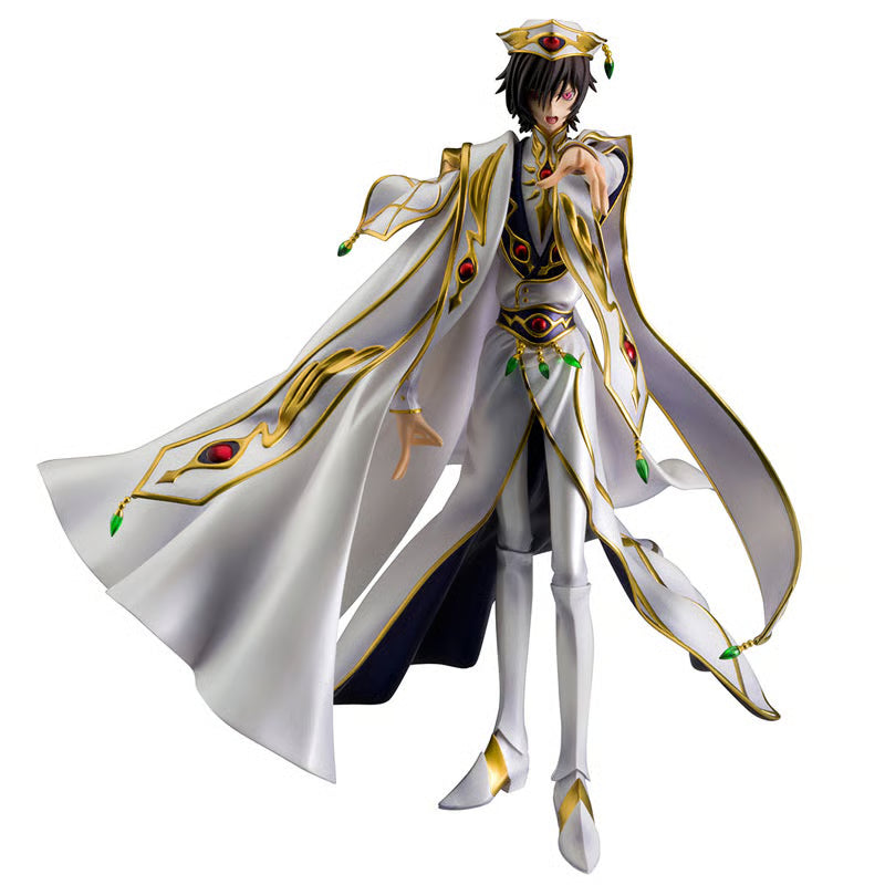 Code Geass - Lelouch Lamperouge & C.C., G.E.M. Set Statue, Britannia Costume PVC 23 cm