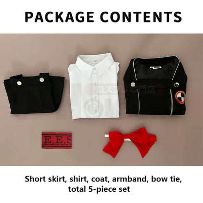 Persona 3 - Gekkoukan High School Uniform (Aegis), Cosplay full costume (Rock, Hemd, Mantel, Armband, Fliege)