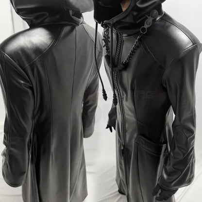 Kingdom Hearts - The Organization XIII Cosplay, full outfit (Halskette, Mantel, Handschuhe)