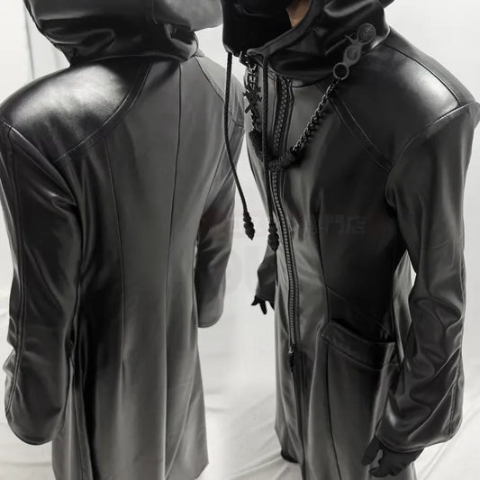 Kingdom Hearts - The Organization XIII Cosplay, full outfit (Halskette, Mantel, Handschuhe)