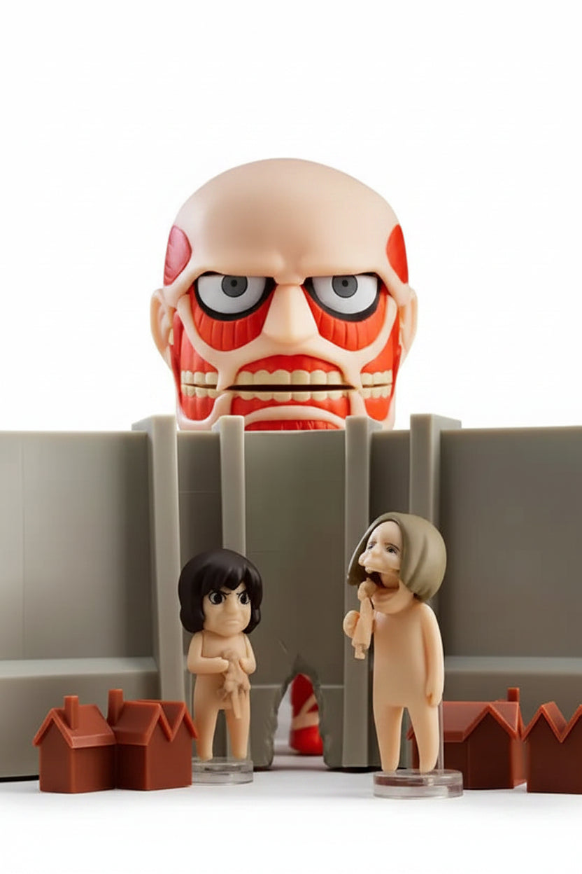 Attack on Titan - Colossal Titan, Renewal Set PVC Nendoroid 10 cm