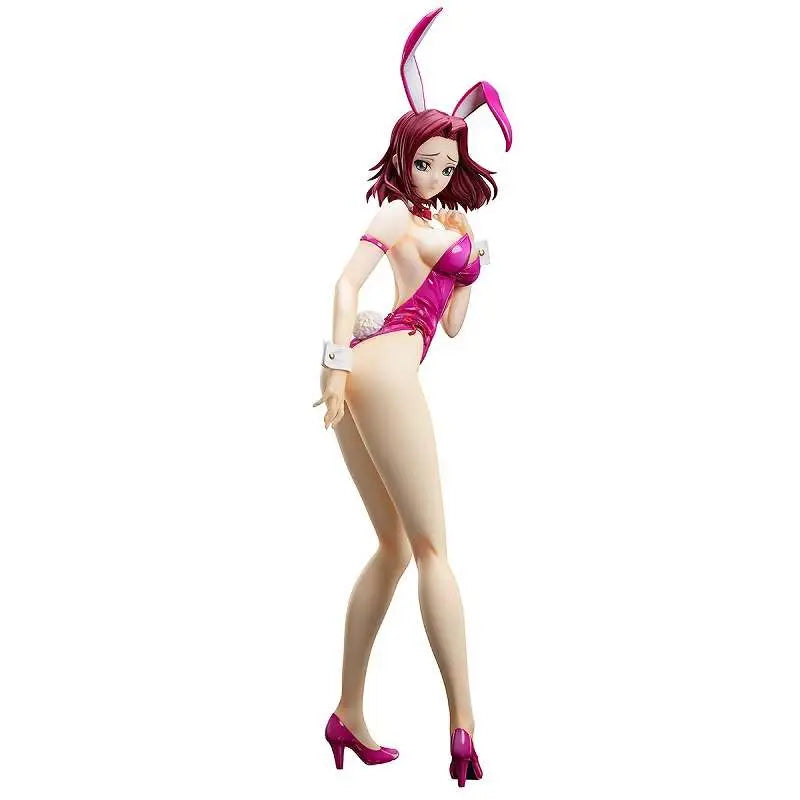 Code Geass - Kallen Kouzuki, 1/4 Bare Leg Bunny Ver. Lelouch of the Rebellion PVC Statue 48 cm