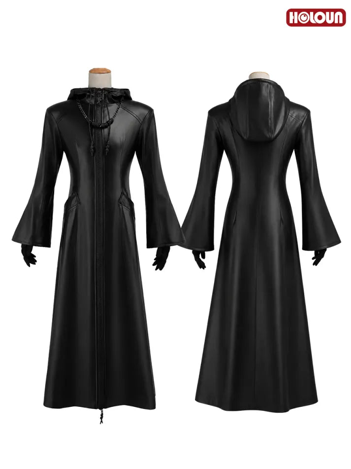 Kingdom Hearts - The Organization XIII Cosplay, full outfit (Halskette, Mantel, Handschuhe)