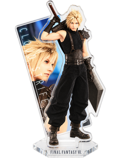 Final Fantasy VII Rebirth - Cloud Strife, Acrylic Stand 10 cm