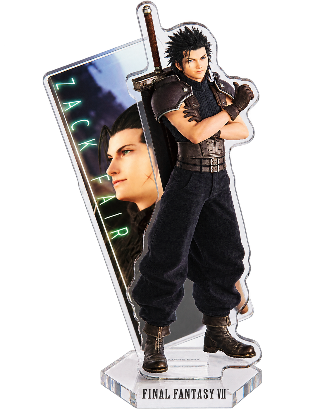 Final Fantasy VII Rebirth - Zack Fair, Acrylic Stand 10 cm
