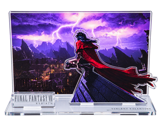 Final Fantasy VII Rebirth - Vincent, Acrylic Diorama Key Art 28 cm