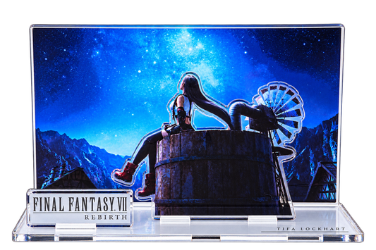 Final Fantasy VII Rebirth - Tifa, Acrylic Diorama Key Art 28 cm