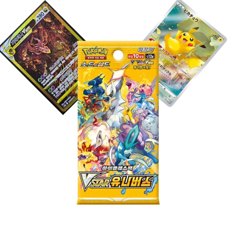 Pokémon TCG - 1 x VSTAR Universe Booster Pack, Sealed (KOR)