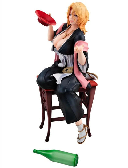 Bleach - Rangiku Matsumoto, Tipsy Ver. 1000 Year Blood War Statue G.E.M. 23 cm