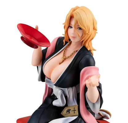 Bleach - Rangiku Matsumoto, Tipsy Ver. 1000 Year Blood War Statue G.E.M. 23 cm
