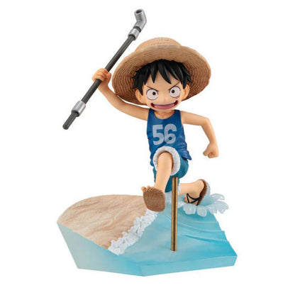 One Piece - Monkey D. Luffy G.E.M. Series PVC Statue Run! Run! Run! 15th Anniversary Ver. 12 cm