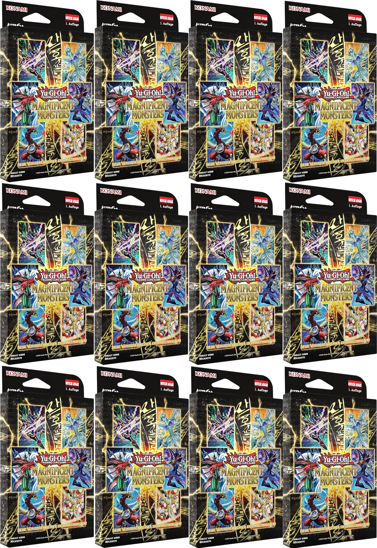 Yu-Gi-Oh! - Magnificient Monsters, (German) Case 12x Boxes 1. Edition