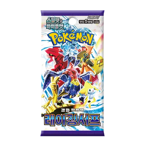 Pokémon TCG - 1 x Raging Surf Booster Pack, Sealed (SV3a) (KOR)