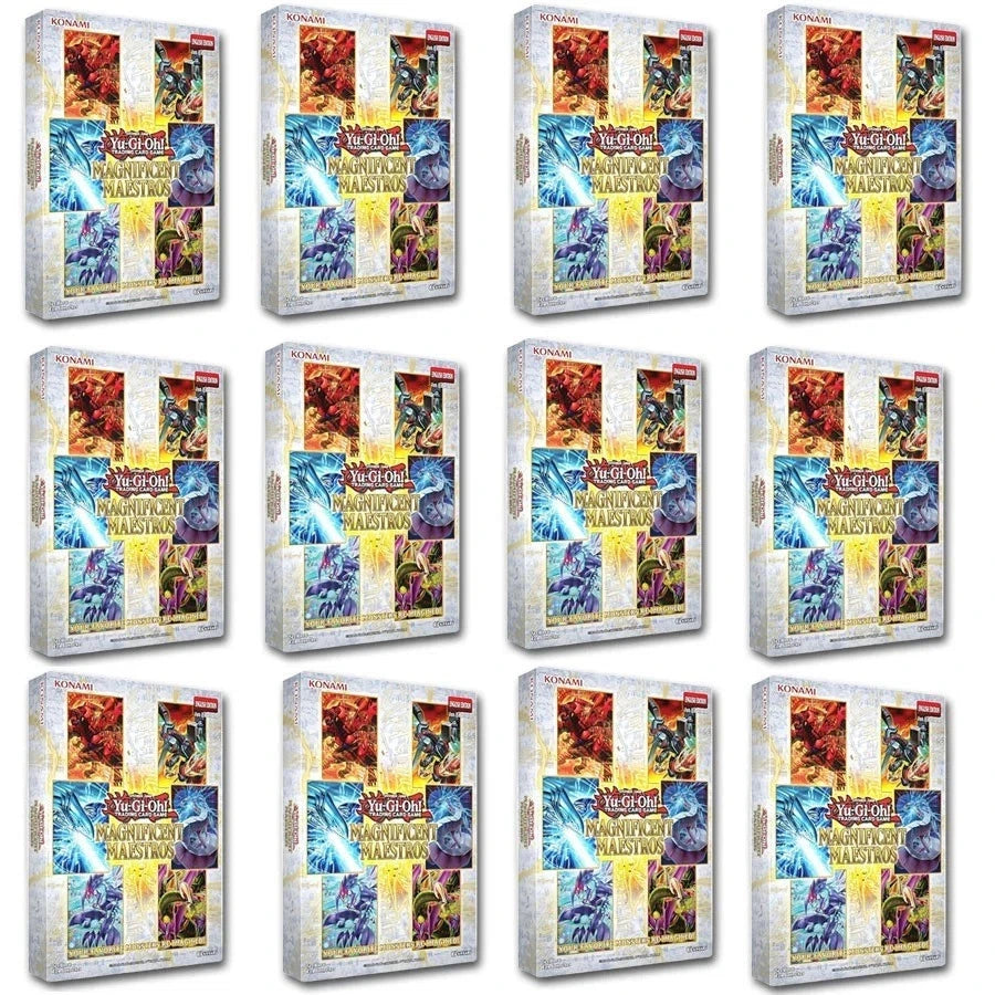 Yu-Gi-Oh! - Magnificient Maestros, (English) Sealed Case 12xBoxes 1st Edition