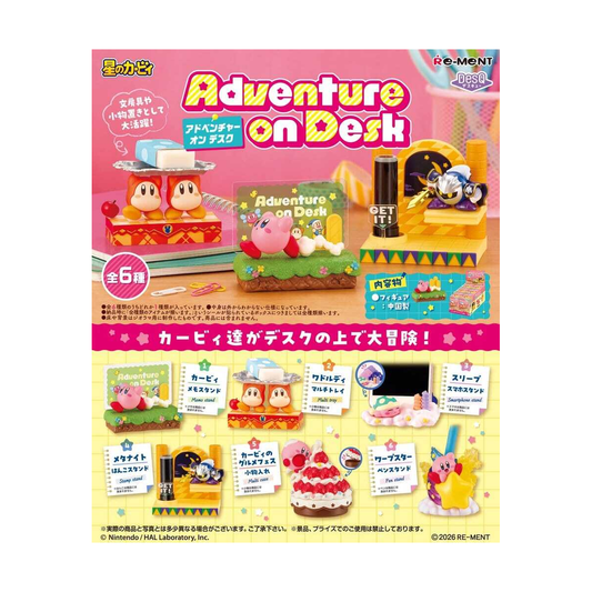 Kirby - 1 Blind Box, Adventure on Desk Mini Figures