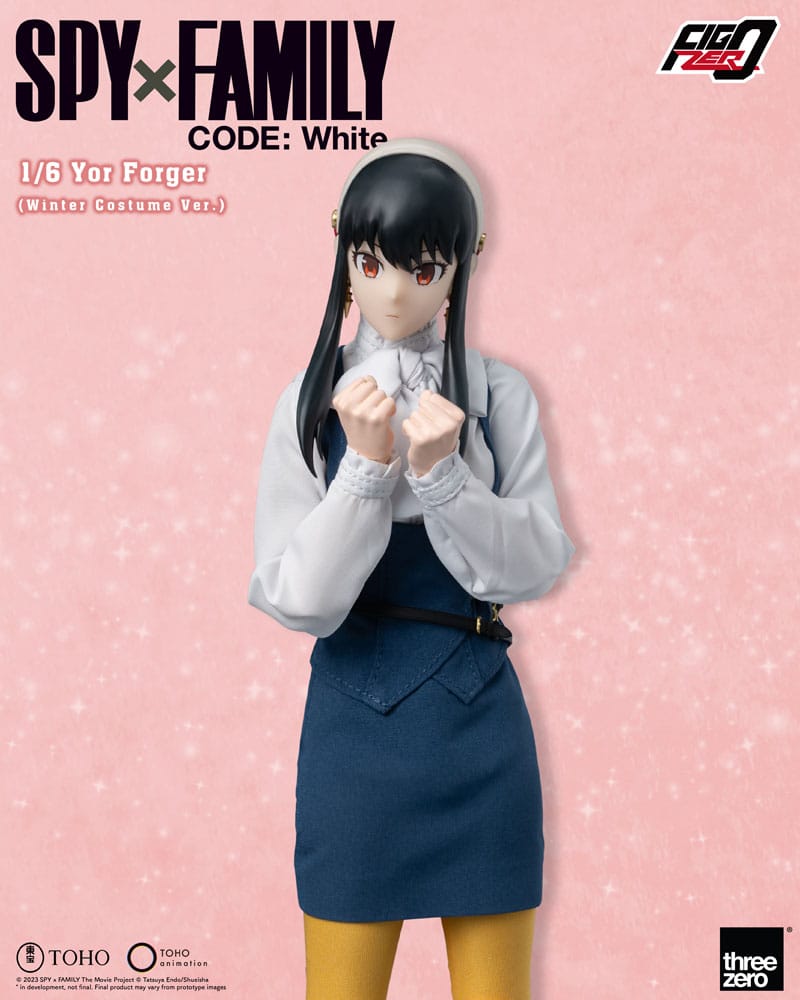 Spy x Family - Yor Forger, FigZero 1/6 Scale Action Figure (Winter Costume Ver.) 28 cm