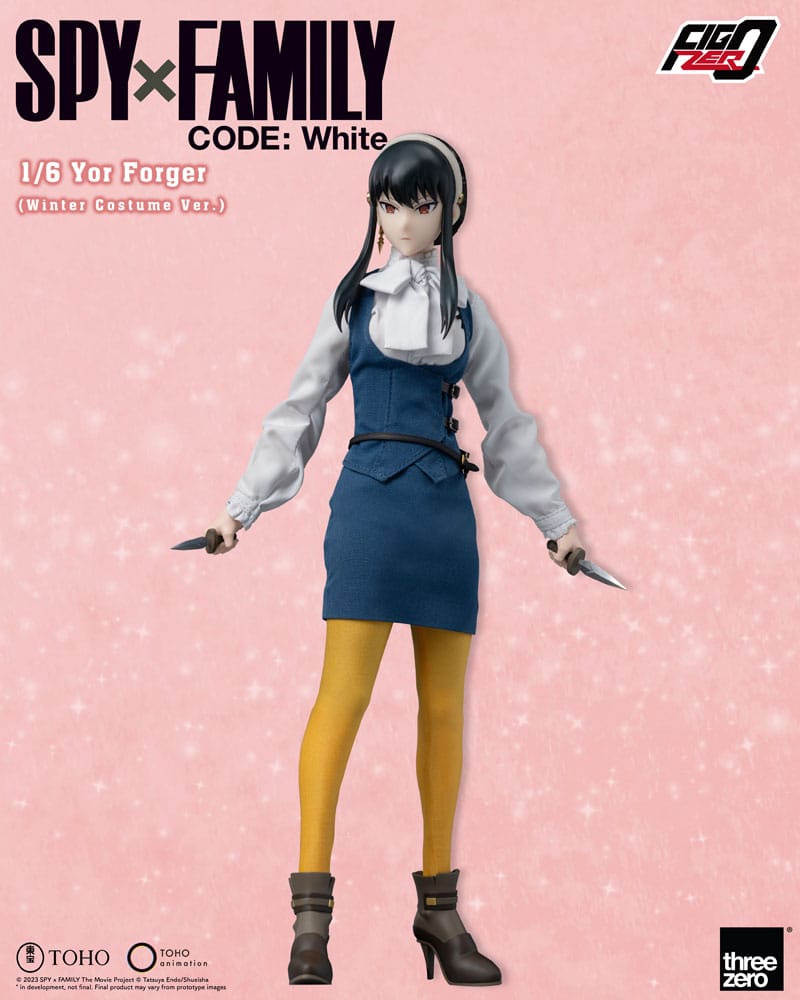Spy x Family - Yor Forger, FigZero 1/6 Scale Action Figure (Winter Costume Ver.) 28 cm