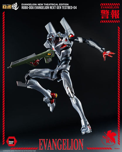 Neon Genesis Evangelion - Unit-04, New Theatrical Edition Robo-Dou Action Figure Evangelion Testbed-04 25 cm