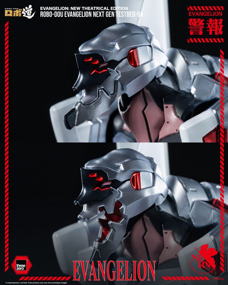 Neon Genesis Evangelion - Unit-04, New Theatrical Edition Robo-Dou Action Figure Evangelion Testbed-04 25 cm