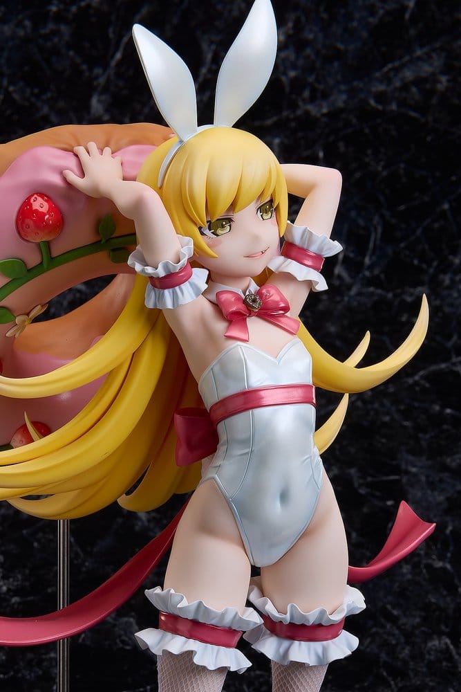 Monogatari Series - Shinobu Oshino (White Bunny Ver.), PVC Statue 1/4 35 cm