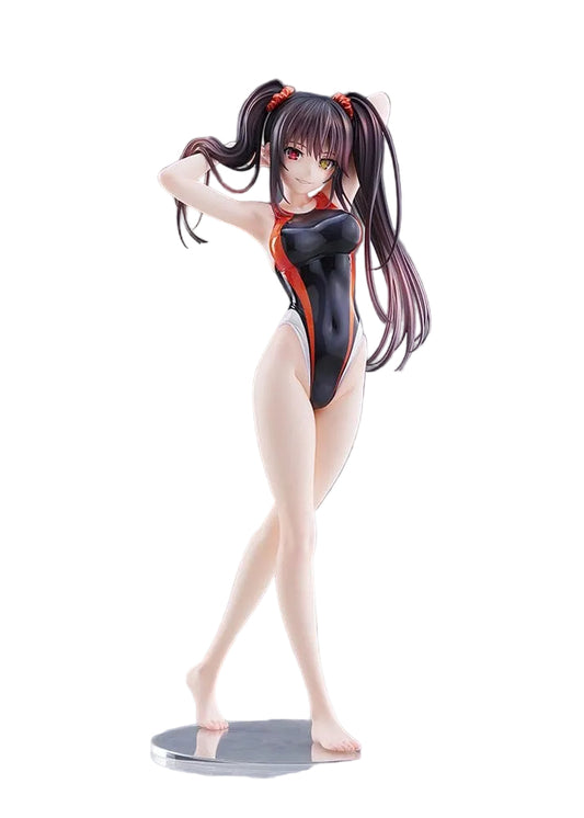 Date A Live - Kurumi Tokisaki, Swimsuit Silhouette PVC Figure 1/7 Swimwear Ver. 24 cm