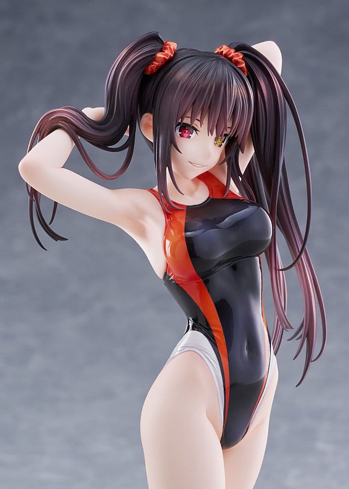Date A Live - Kurumi Tokisaki, Swimsuit Silhouette PVC Figur 1/7 Swimwear Ver. 24 cm
